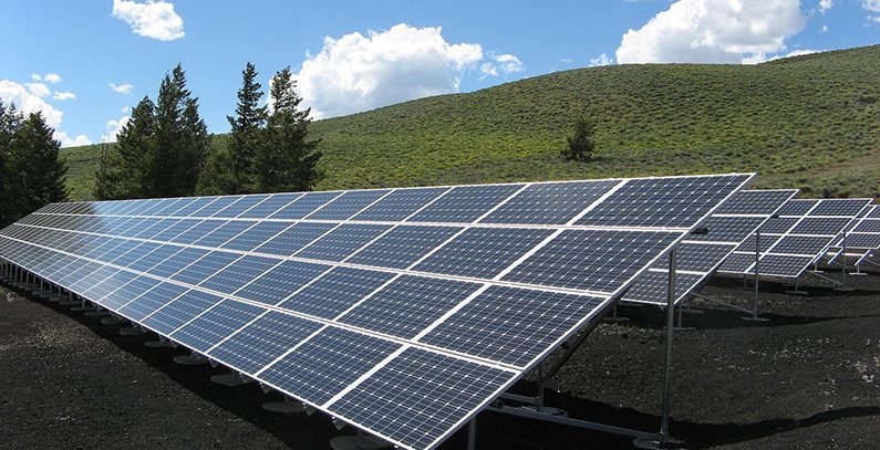 Home Photovoltaic array