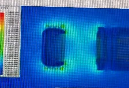 About Isolating-break E-field